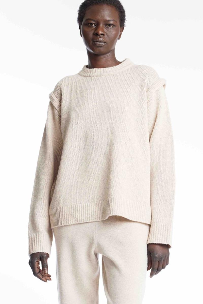 one & other MERCI SWEATER EGGSHELL