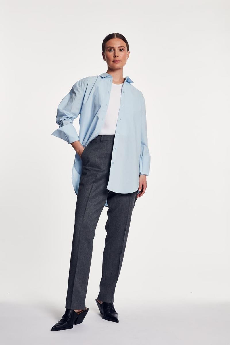 One & Other NICE SHIRT SKY BLUE