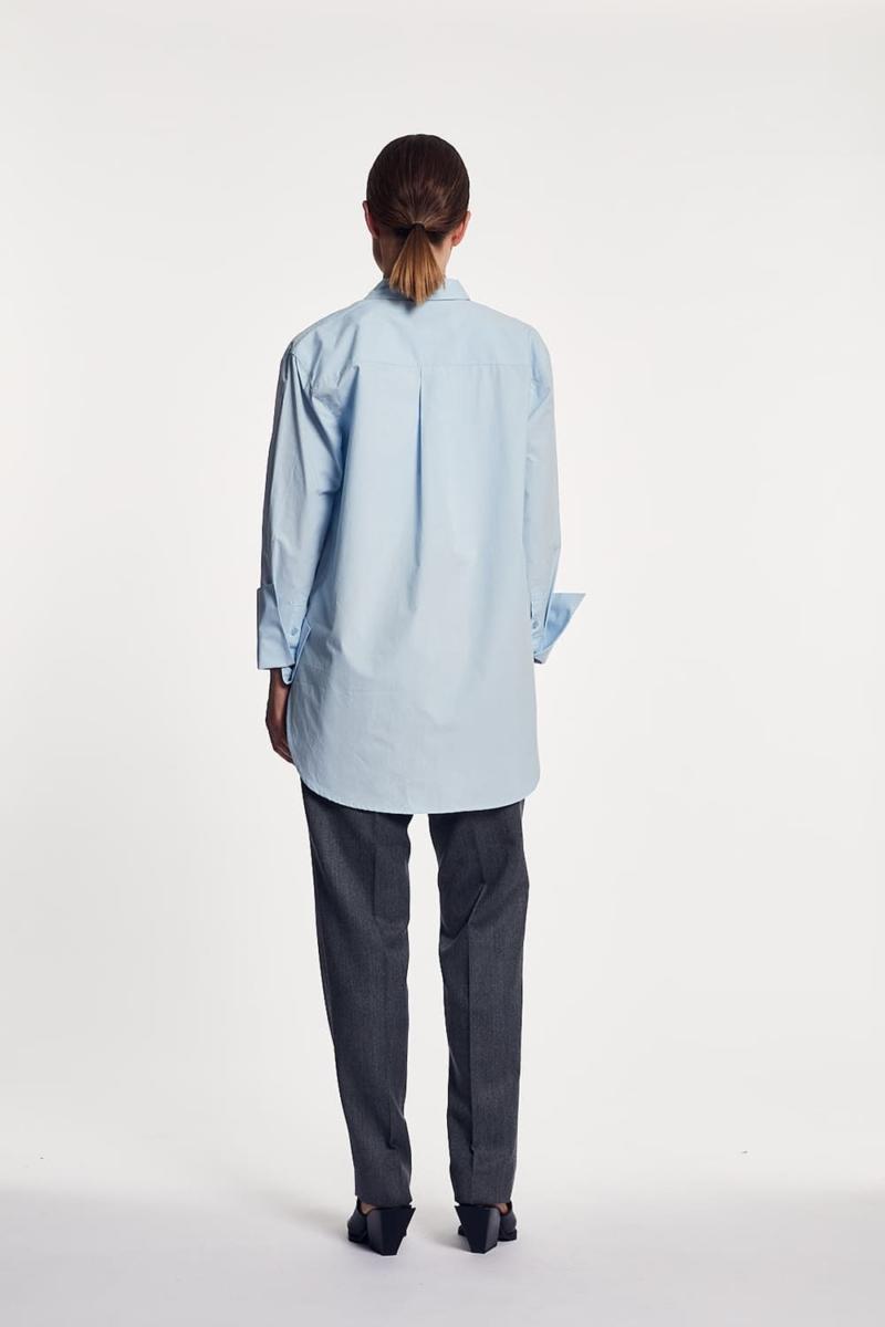 One & Other NICE SHIRT SKY BLUE