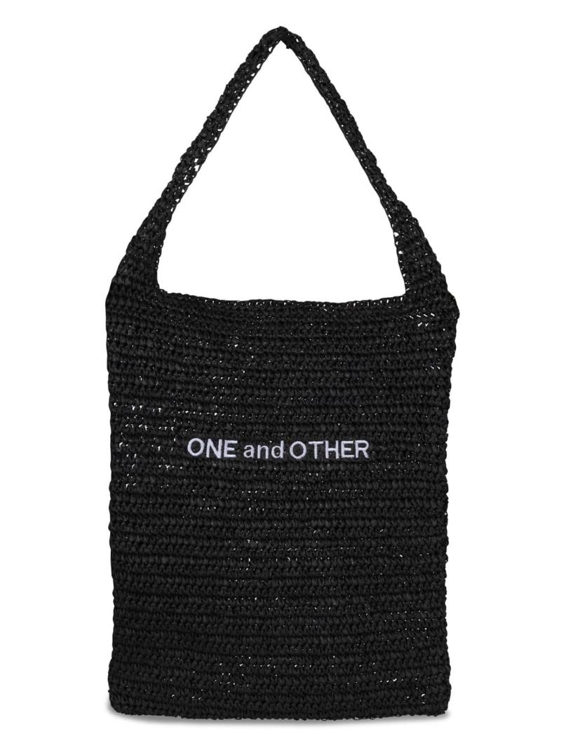 One & Other OAO STRAW TOTE