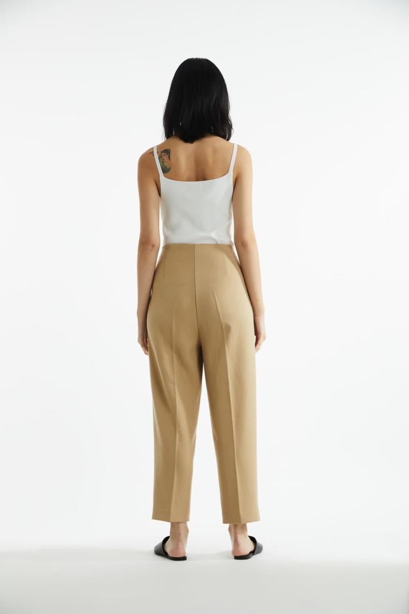 One & Other OLAVA PANT CAMEL