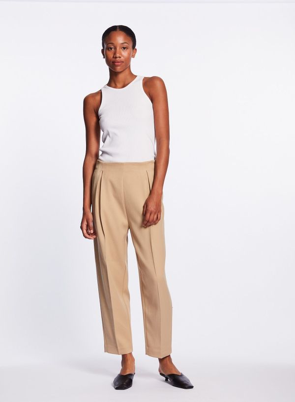 One & Other OLAVA PANT CAMEL