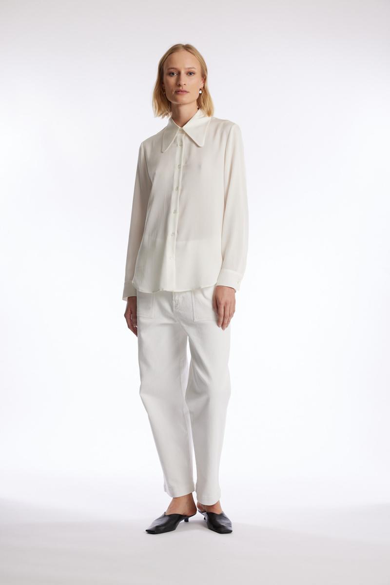 One & Other RIVER SILK SHIRT