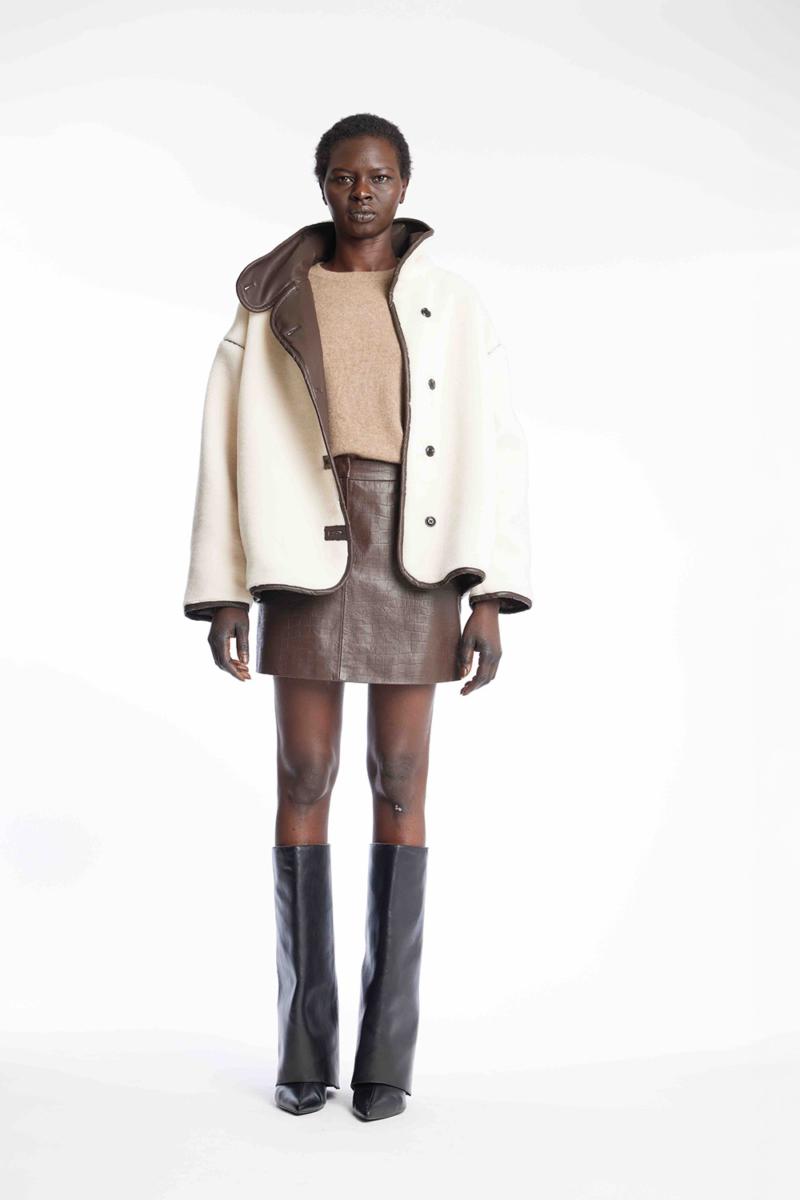 One & Other TEO JACKET ECRU