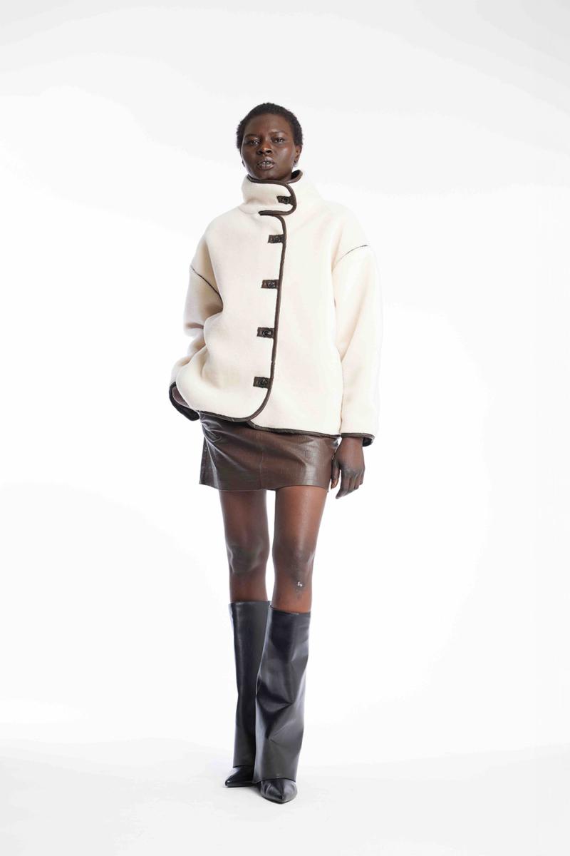 One & Other TEO JACKET ECRU