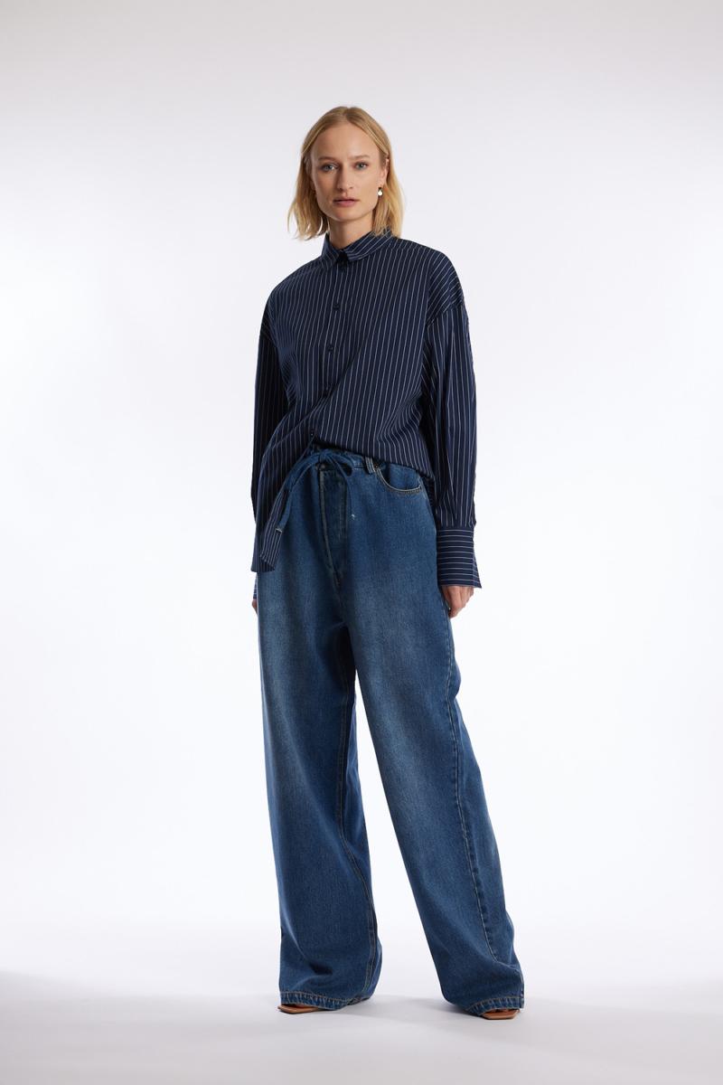 one & other TYLA JEANS DARK BLUE DENIM