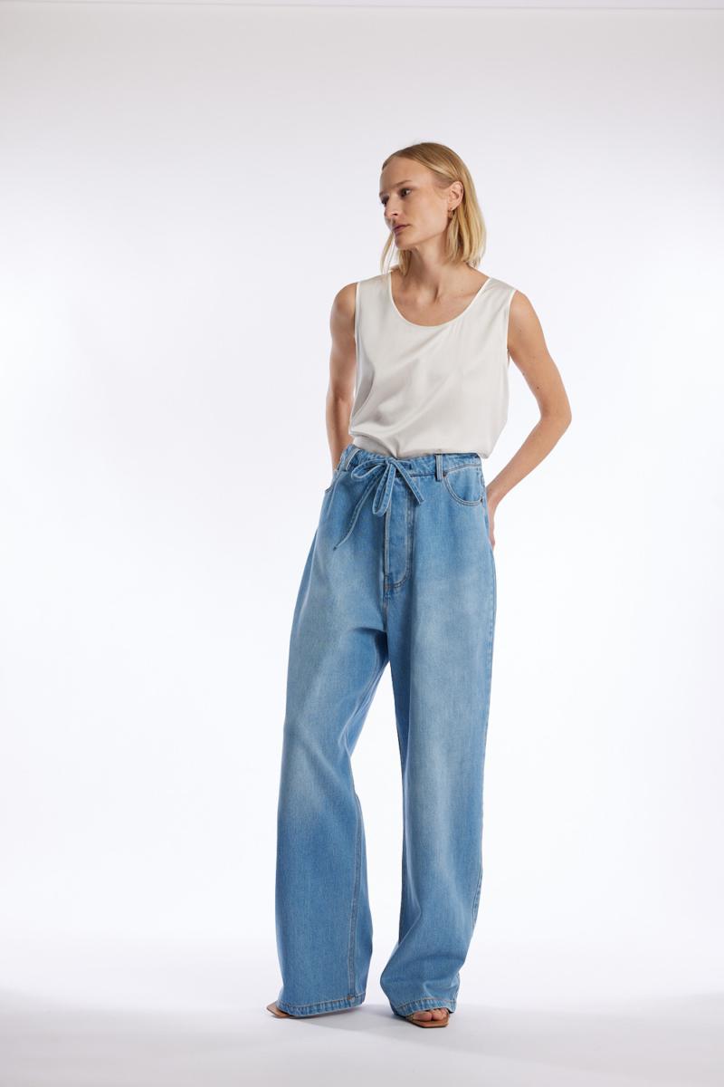 One & Other TYLA JEANS MID BLUE DENIM