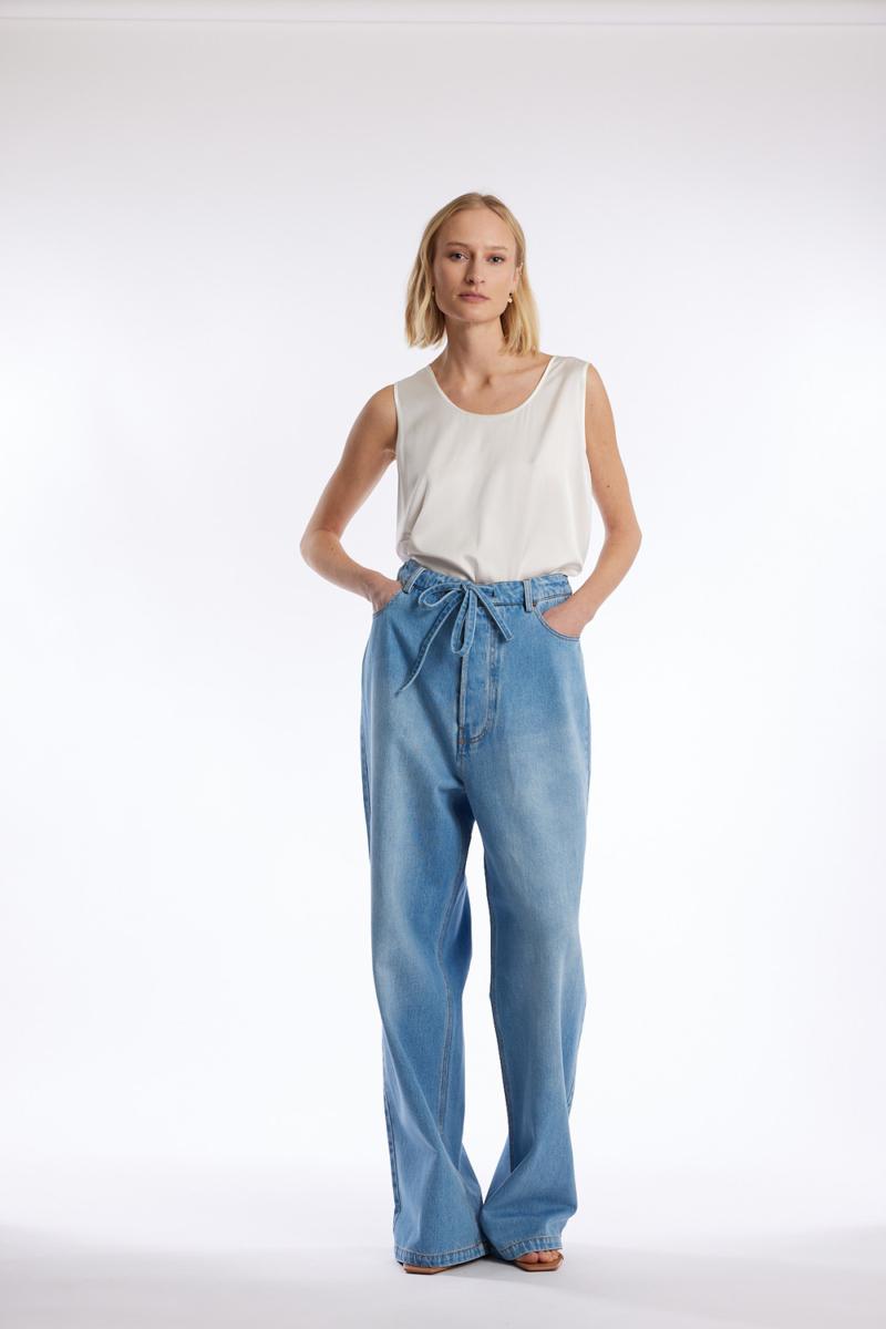 one & other TYLA JEANS MID BLUE DENIM