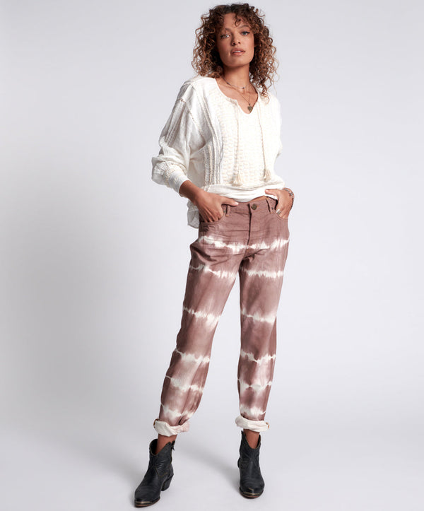 one teaspoon 1982S High Waist Balloon Denim Jeans - Tie Dye