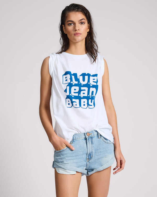 One Teaspoon Bandits Low Waist Denim Shorts - Ocean Blue