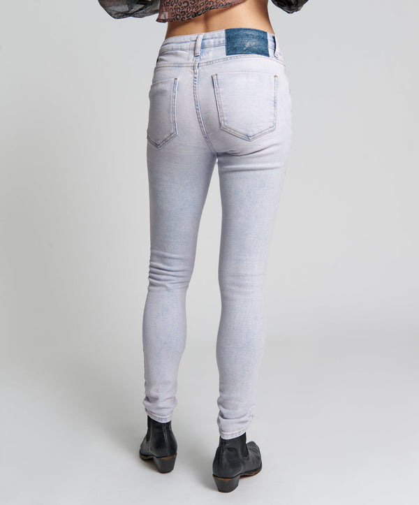 One Teaspoon Freebirds Ii High Waist Stretch Skinny Denim Jeans - Soho Haze
