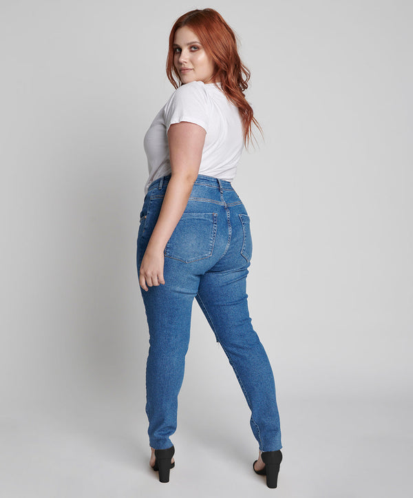 One Teaspoon Freebirds Ii High Waist Stretch Skinny Denim Jeans - Miami Blue