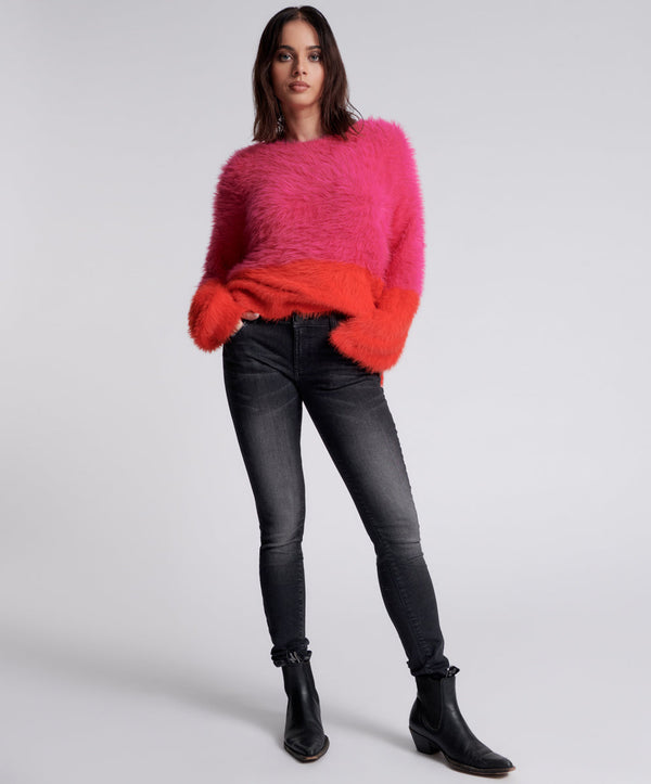 one teaspoon Freebirds Ii Low Waist Stretch Skinny Denim Jeans - Black