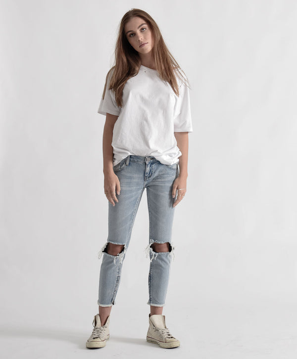 one teaspoon Freebirds Low Waist Rigid Skinny Denim Jeans - Hendrixe