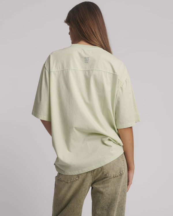 One Teaspoon Its Better In The Bahamas Kobe Tee - Green Mist