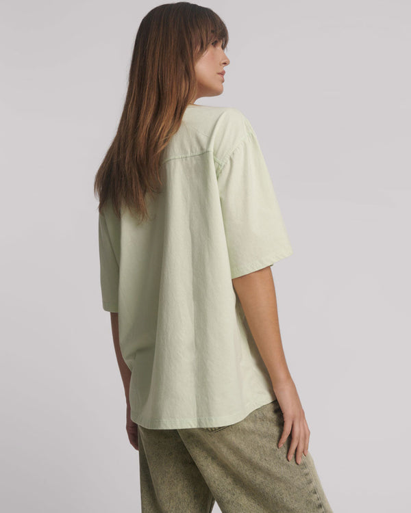 One Teaspoon Its Better In The Bahamas Kobe Tee - Green Mist