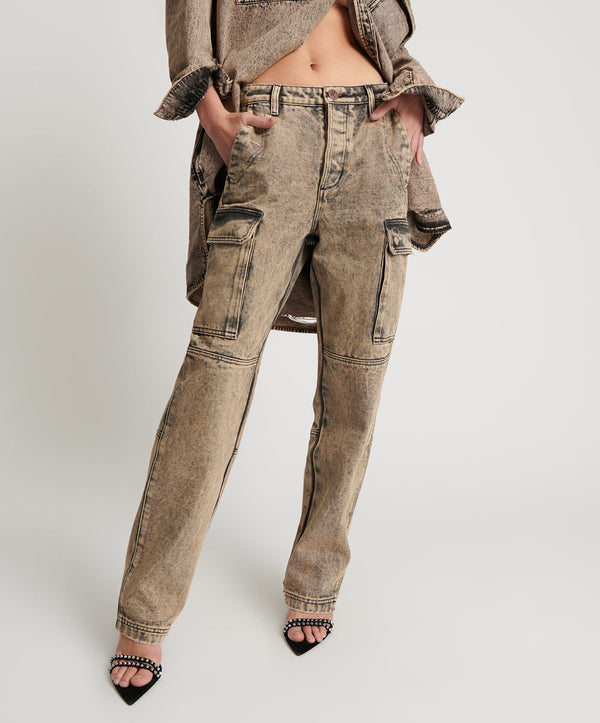 One Teaspoon Cargo Motion Pants - Rust