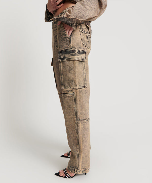 One Teaspoon Cargo Motion Pants - Rust