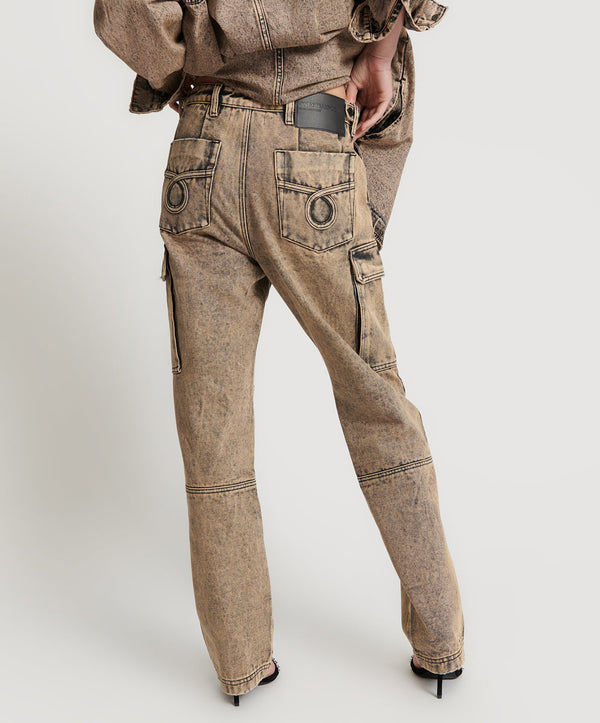 One Teaspoon Cargo Motion Pants - Rust