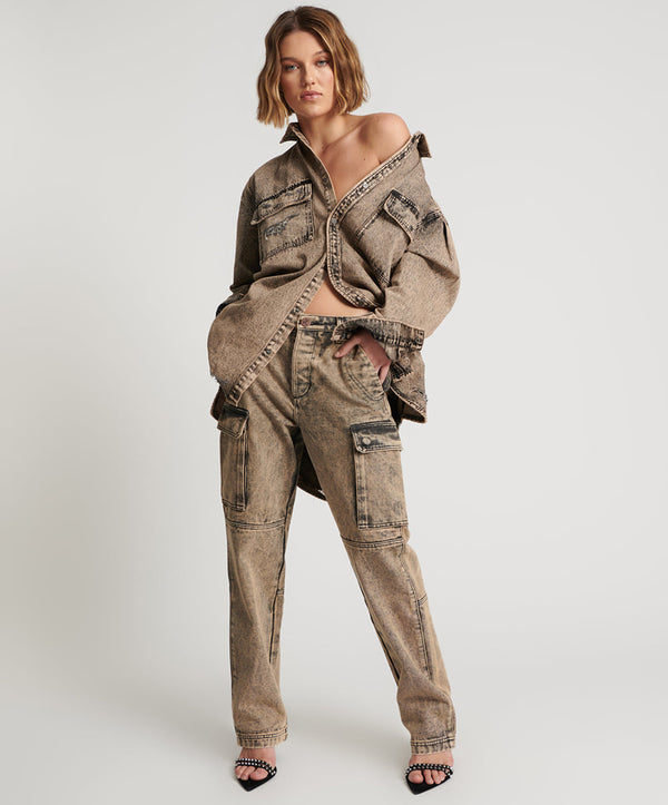 one teaspoon Cargo Motion Pants - Rust