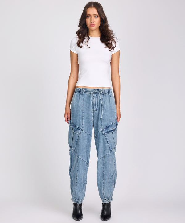 One Teaspoon Denim Flight Pants - Johnny Blue