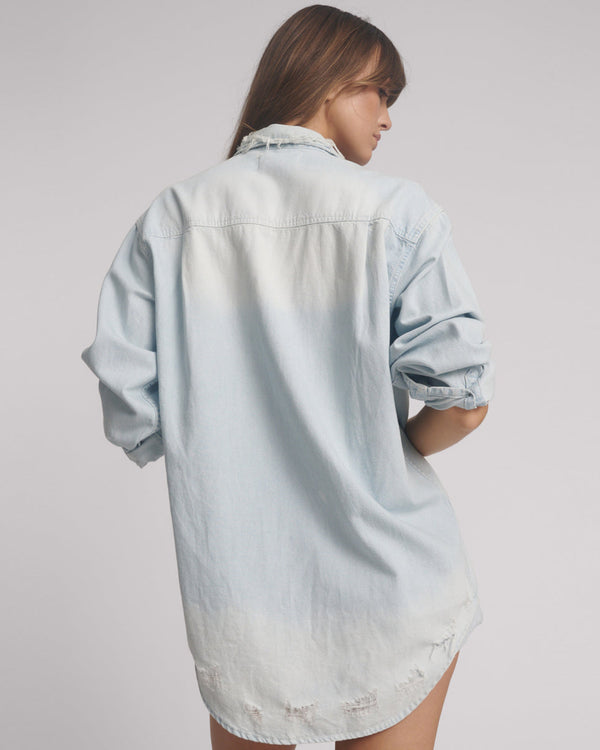 One Teaspoon Everyday Chambray Denim Shirt - Classic
