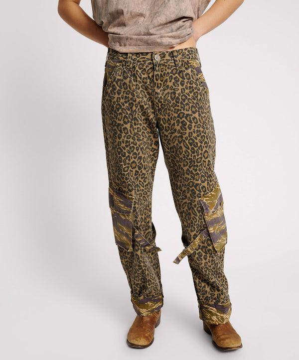 One Teaspoon Luna Utility Pants - Animal Camo