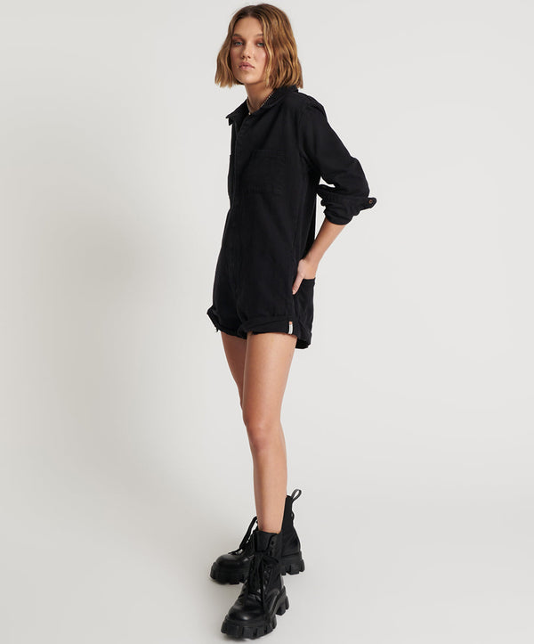 One Teaspoon Prophecy Jumpsuit - Black