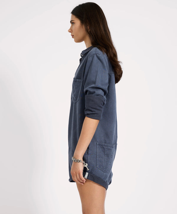 One Teaspoon Prophecy Jumpsuit - Midnight Blue