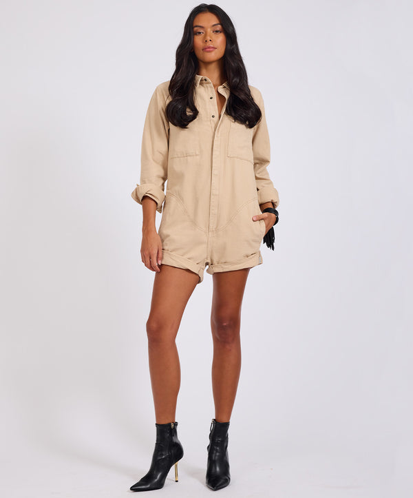 one teaspoon Prophecy Jumpsuit - Stone