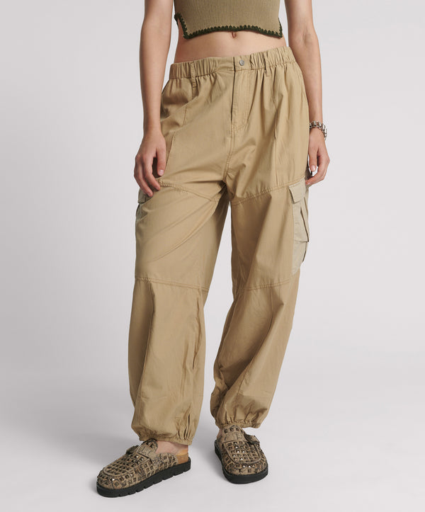 One Teaspoon Utility Flight Pants - Stone