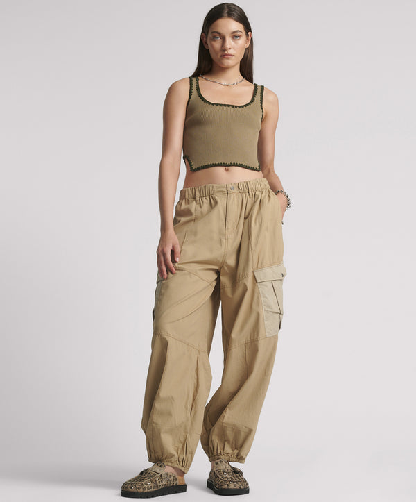 one teaspoon Utility Flight Pants - Stone