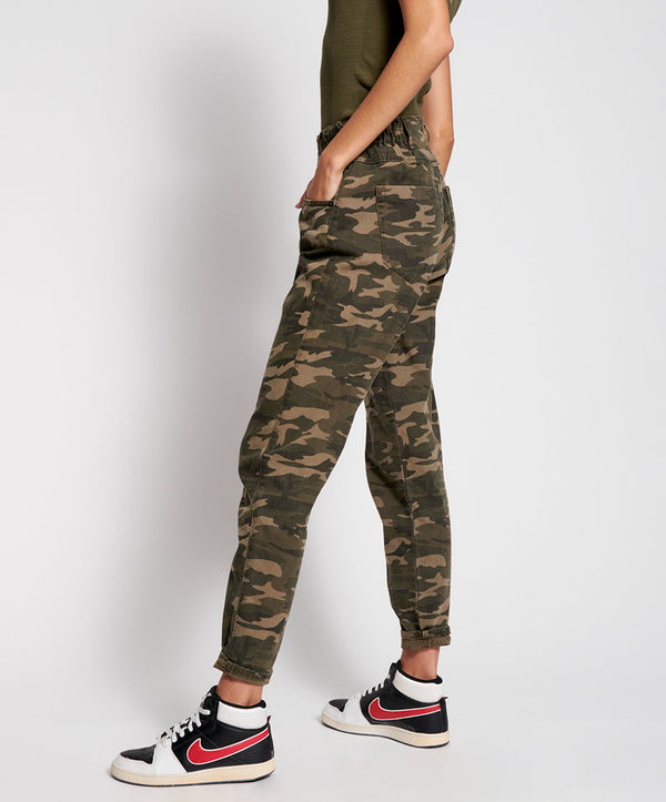 One Teaspoon Pioneer Vintage 80S Fit High Waist Denim Jeans - Camo