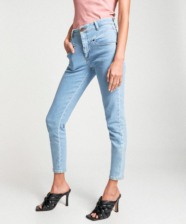 One Teaspoon Preachers High Waist Skinny Stretch Denim Jeans - Oahu