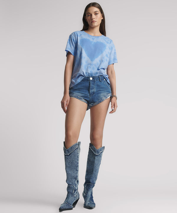 one teaspoon Sailors Low Waist Denim Shorts - Rosewood