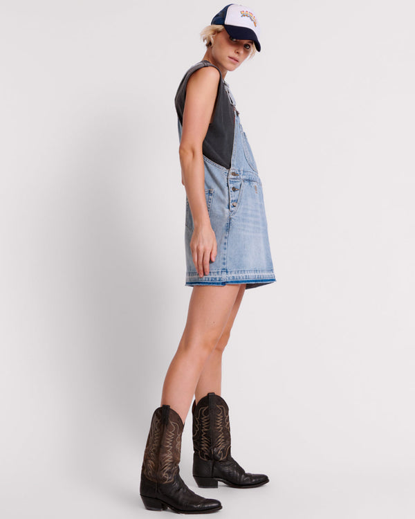 One Teaspoon Stanton St Denim Mini Pini Dress - Hendrixe