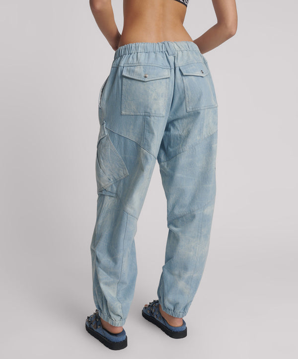 One Teaspoon Utility Denim Flight Pants - Cloudy Blue