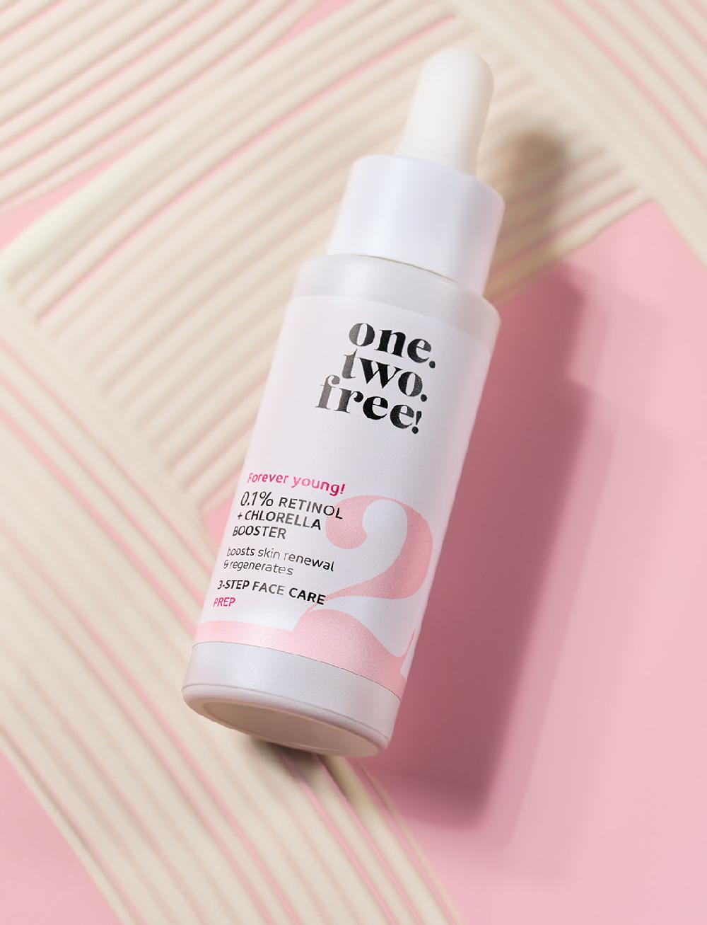 one.two.free 0 1% Retinol + Chlorella Booster