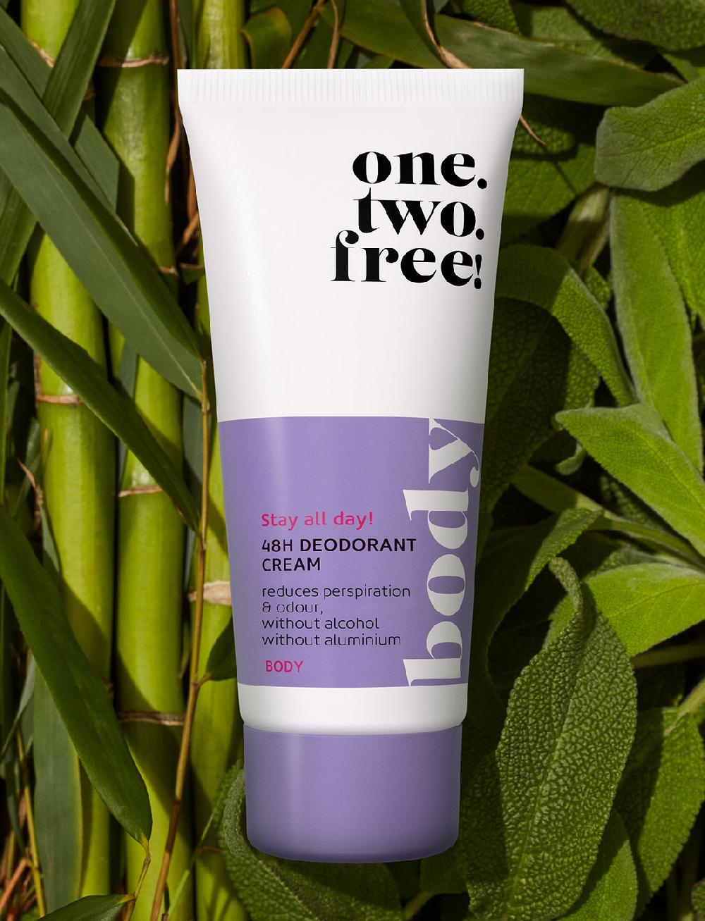 One.two.free 48H Deodorant Cream