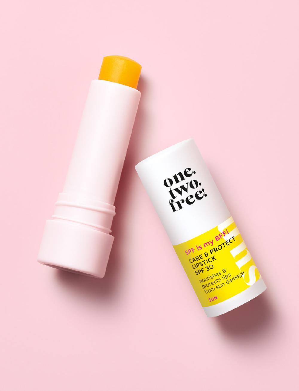 one.two.free Care & Protect Lipstick SPF 30