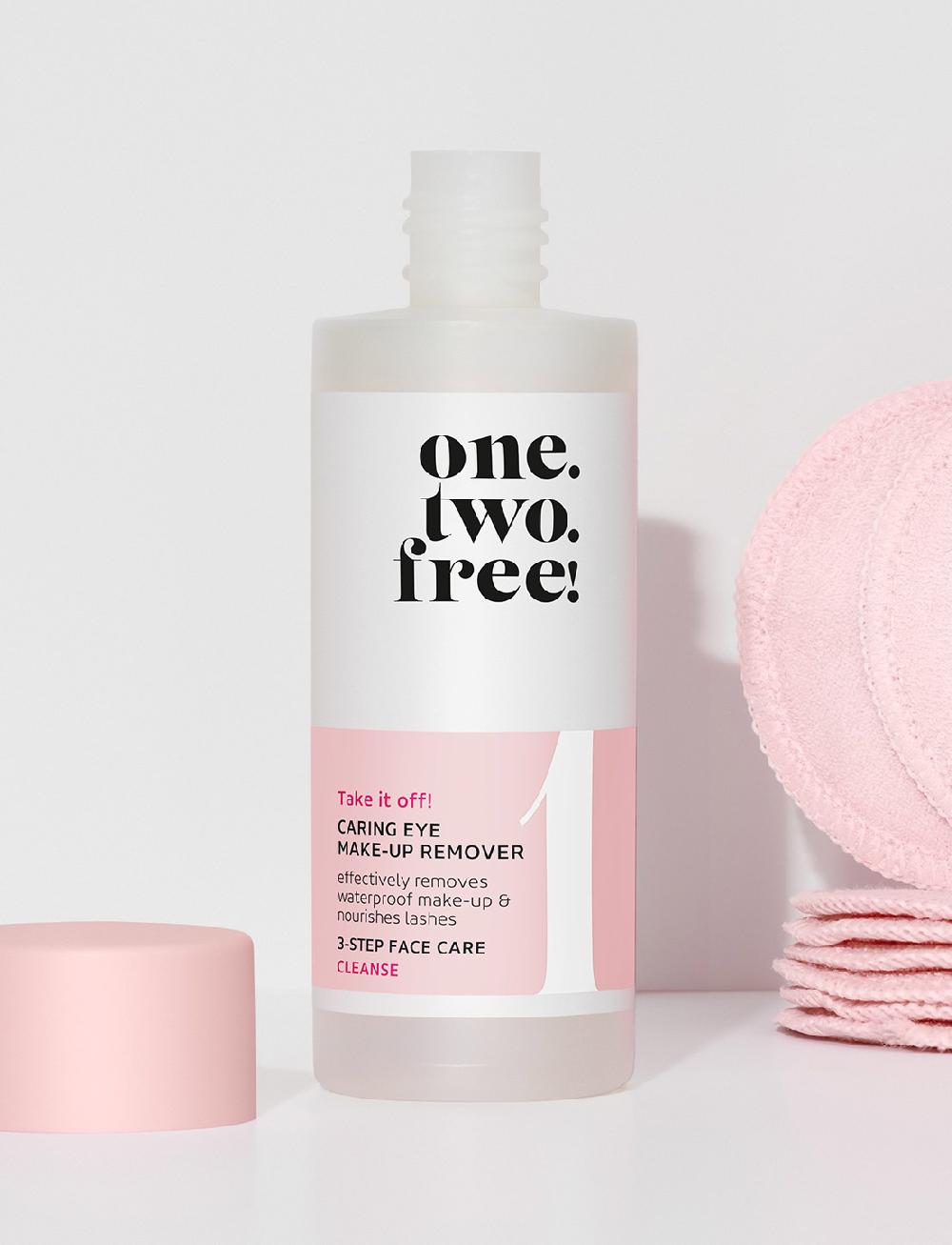 one.two.free Caring EyeMake-Up Remover