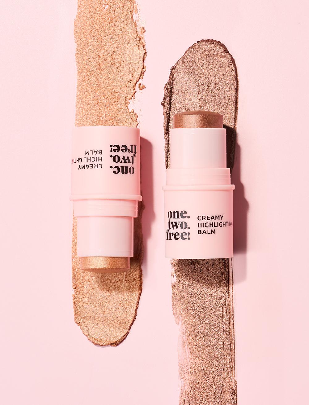 One.two.free Creamy Highlighting Balm – Golden