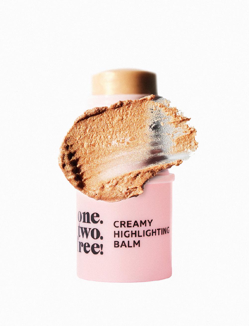 one.two.free Creamy Highlighting Balm – Golden