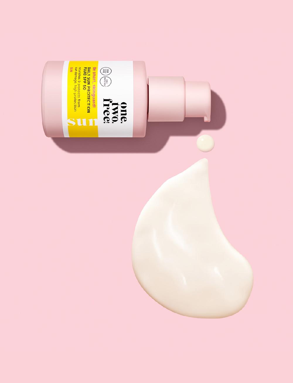 One.two.free Daily Sun Protection Fluid SPF 50