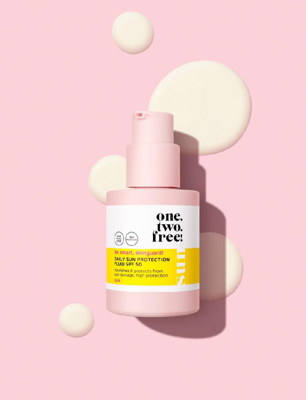 One.two.free Daily Sun Protection Fluid SPF 50