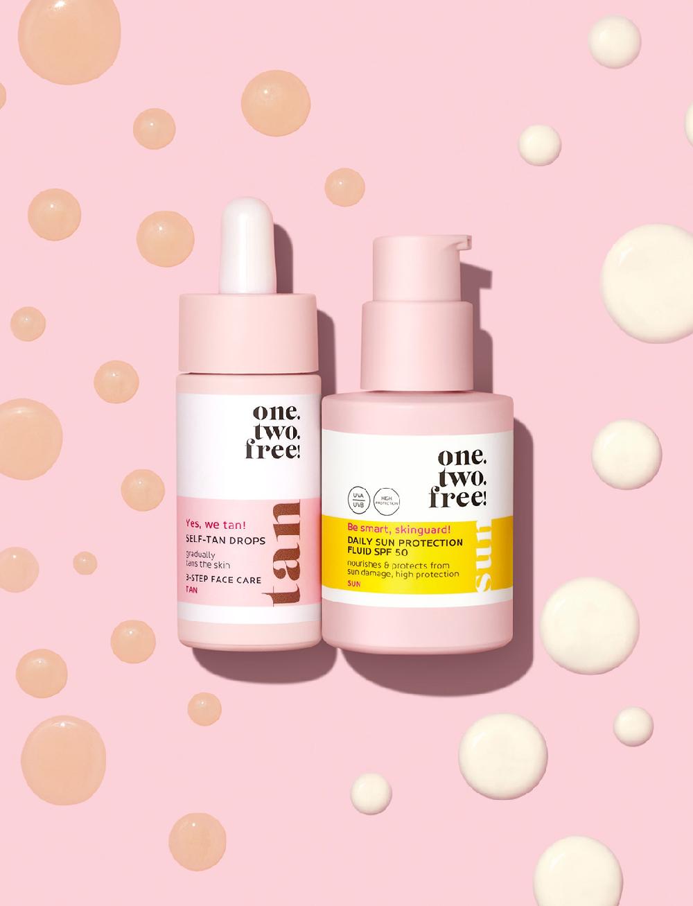one.two.free Daily Sun Protection Fluid SPF 50