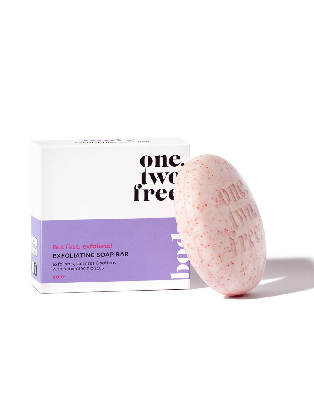 one.two.free ExfoliatingSoap Bar