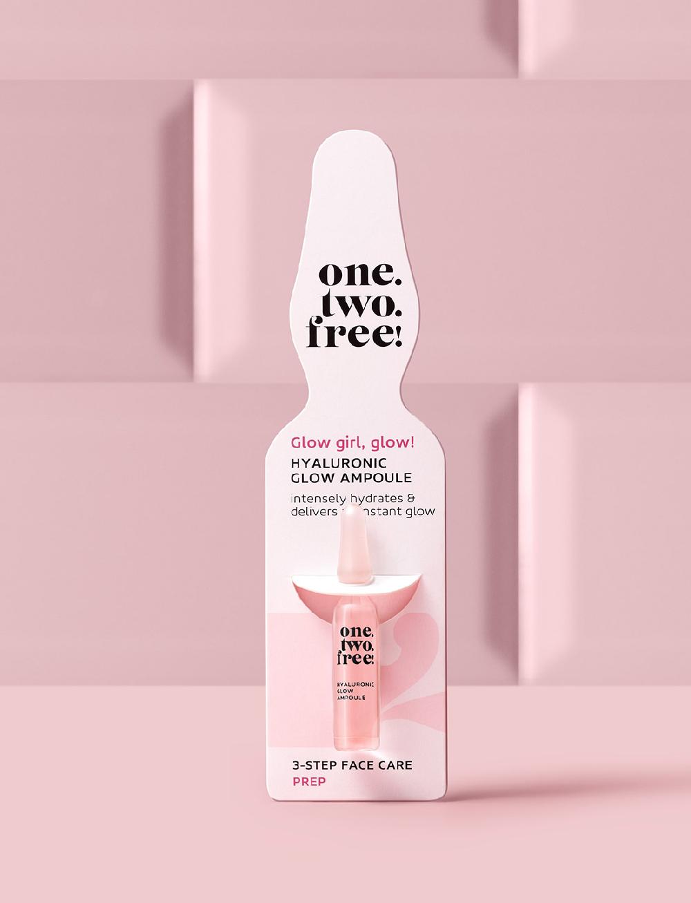 One.two.free Hyaluronic Glow Ampoule