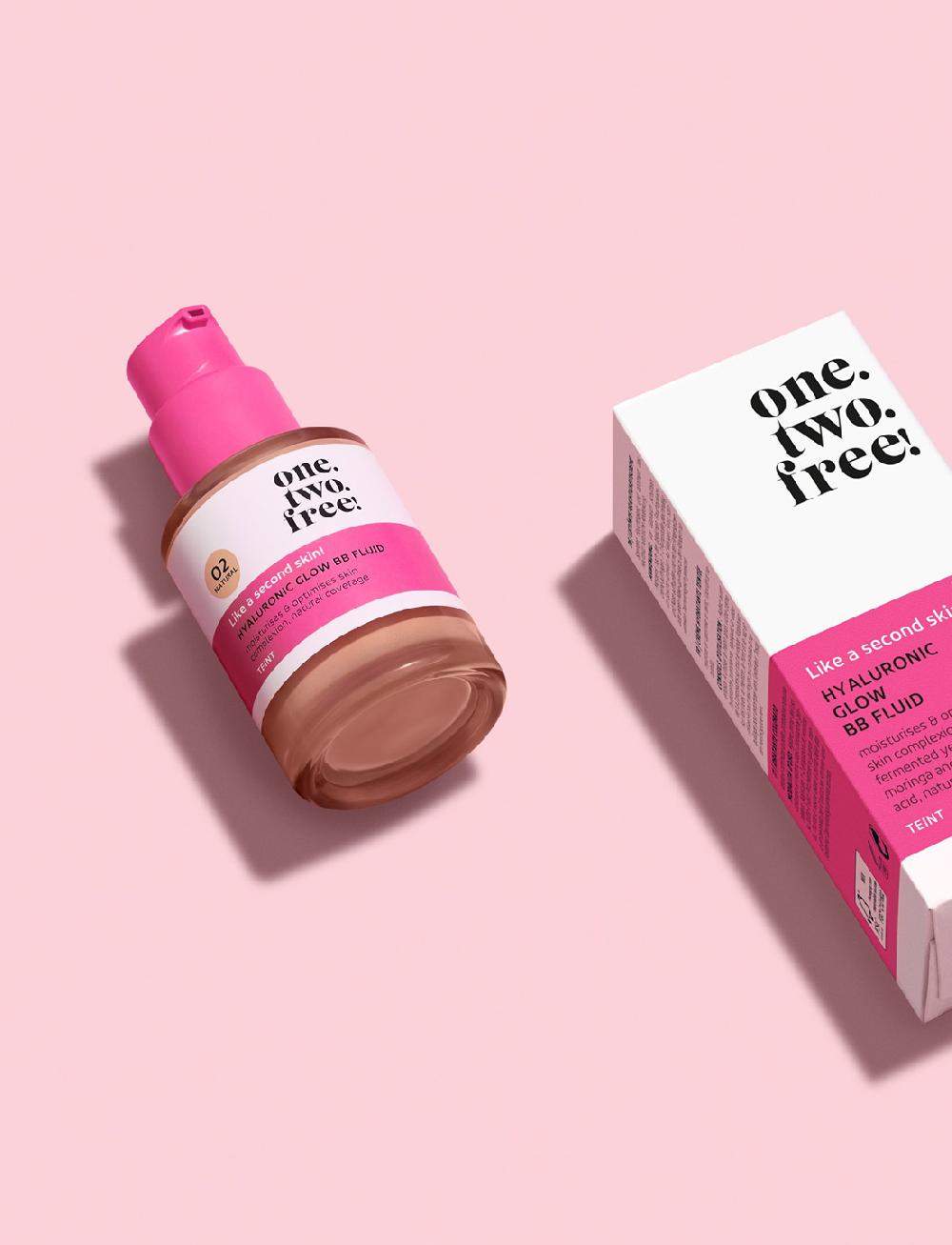 one.two.free Hyaluronic Glow BB Fluid