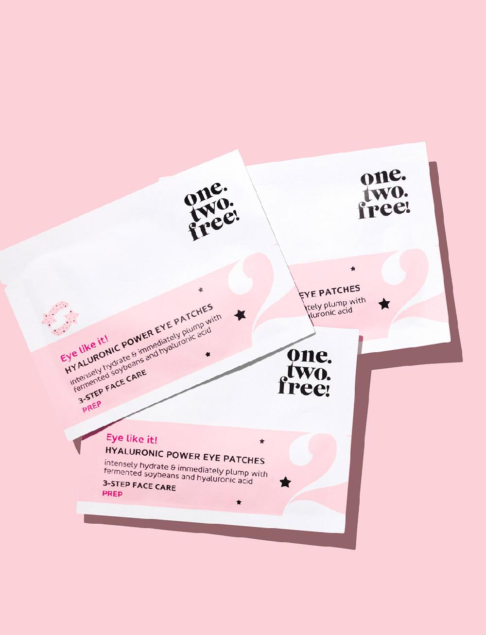 one.two.free Hyaluronic Power Eye Patches